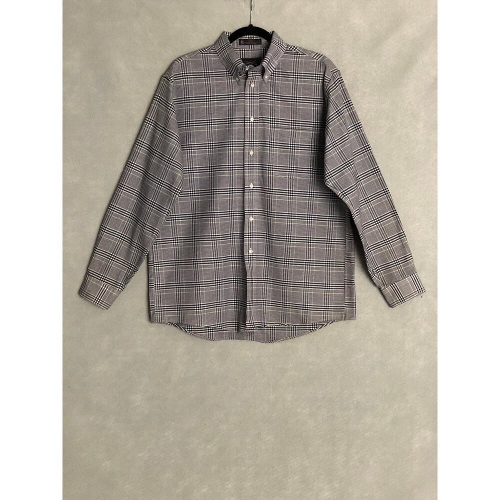 The Arrow Company Oxford Shirt Men's 16.5 (34/35) Wrinkle Free Button-Down